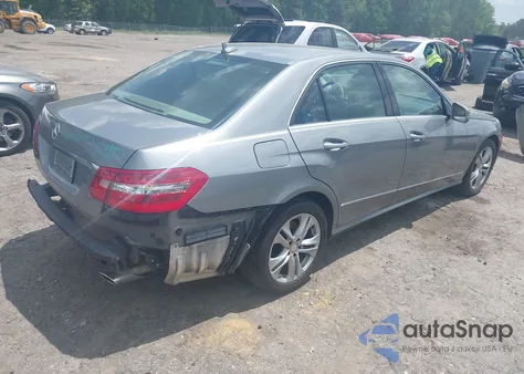 2011 Mercedes-Benz E 350 from USA, damaged, VIN WDDHF5GB1BA405518